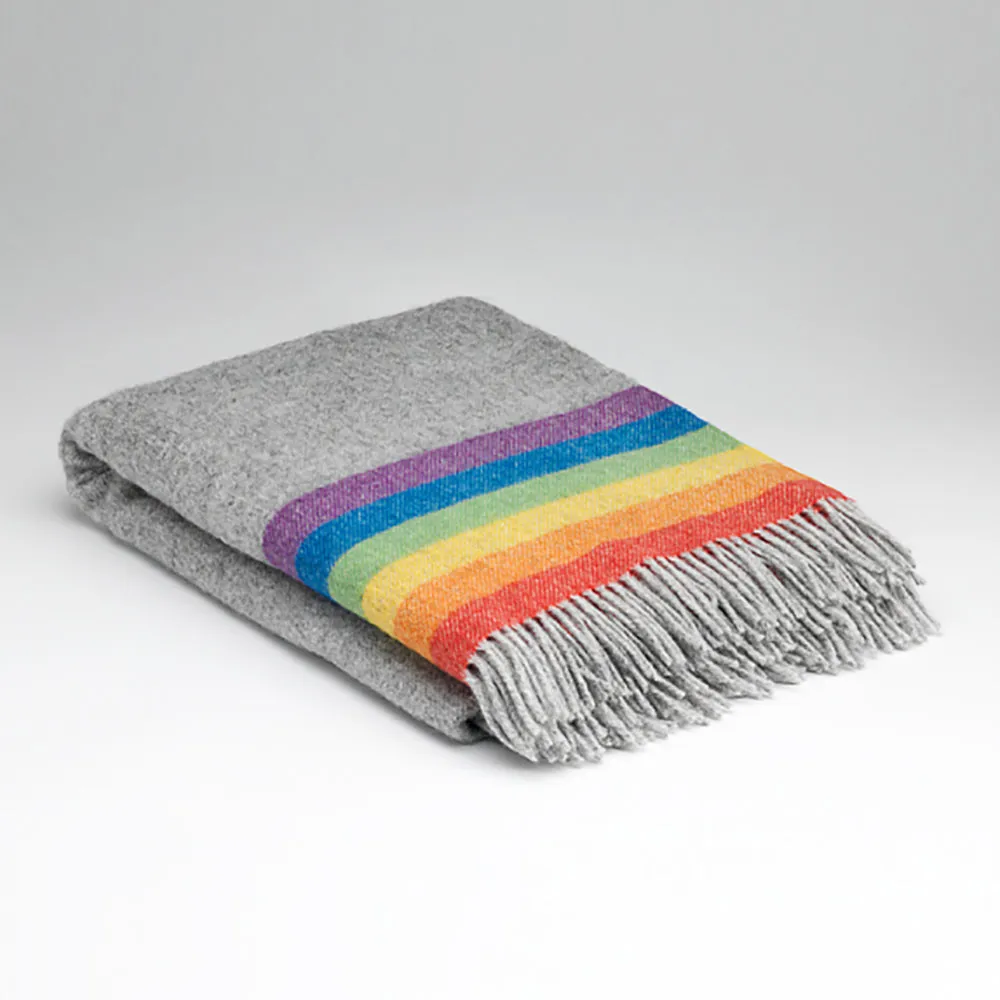 100% Pure Irish Wool Blankets