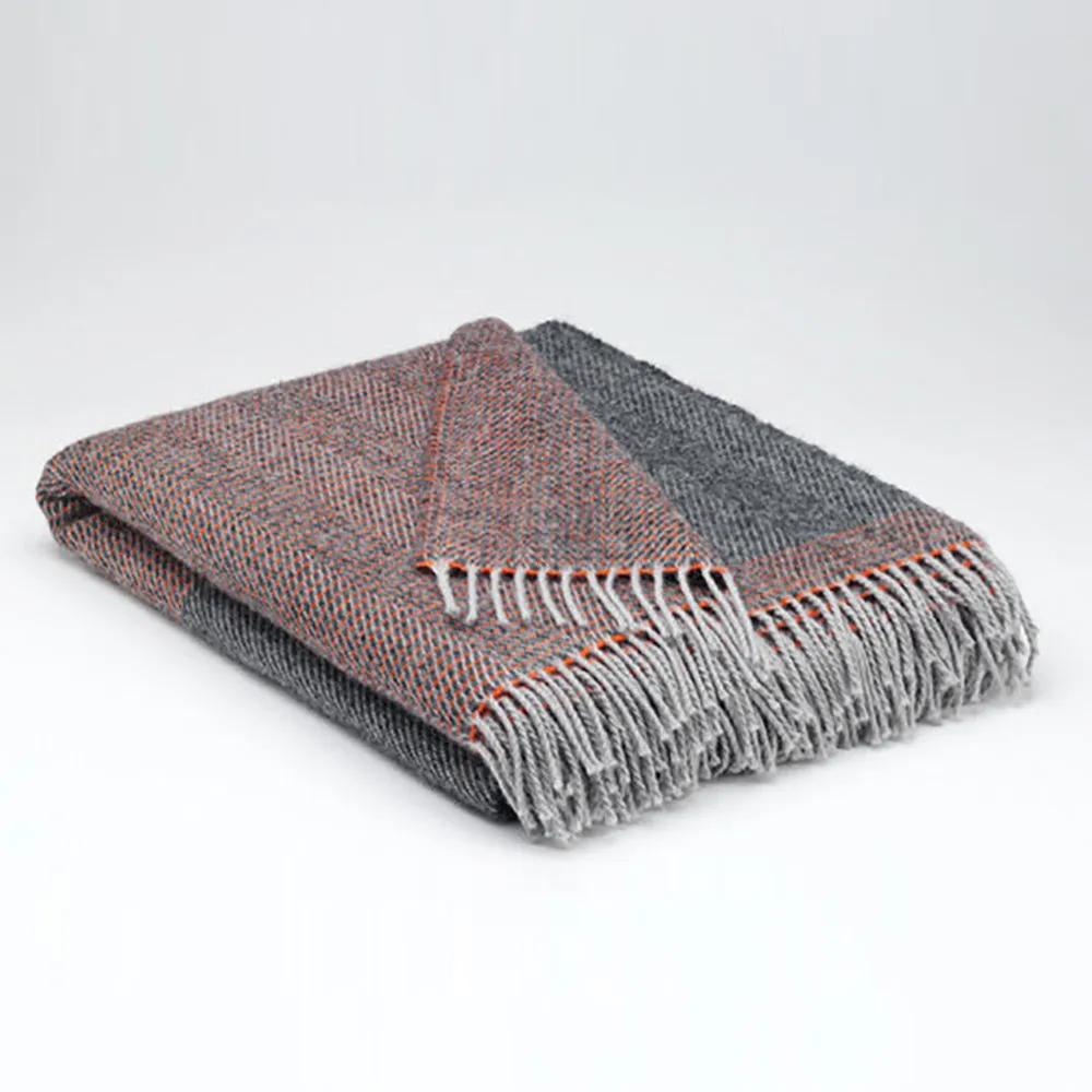 100% Pure Irish Wool Blankets