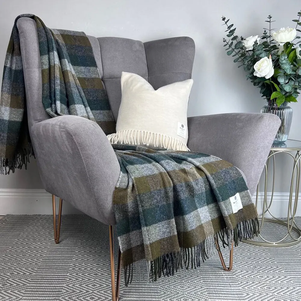 100% Pure Irish Wool Blankets