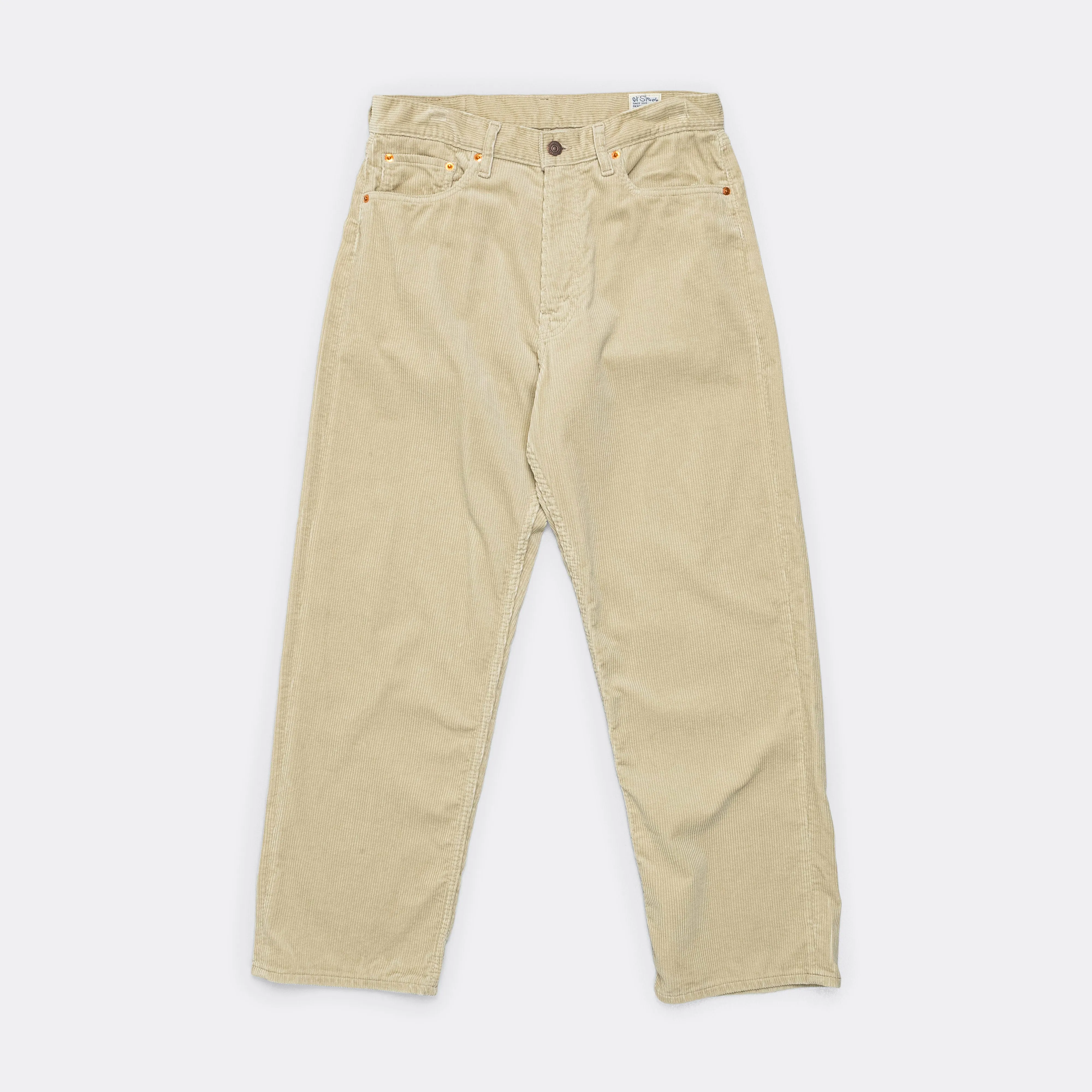 101 Dad's Ivory Corduroy Pants