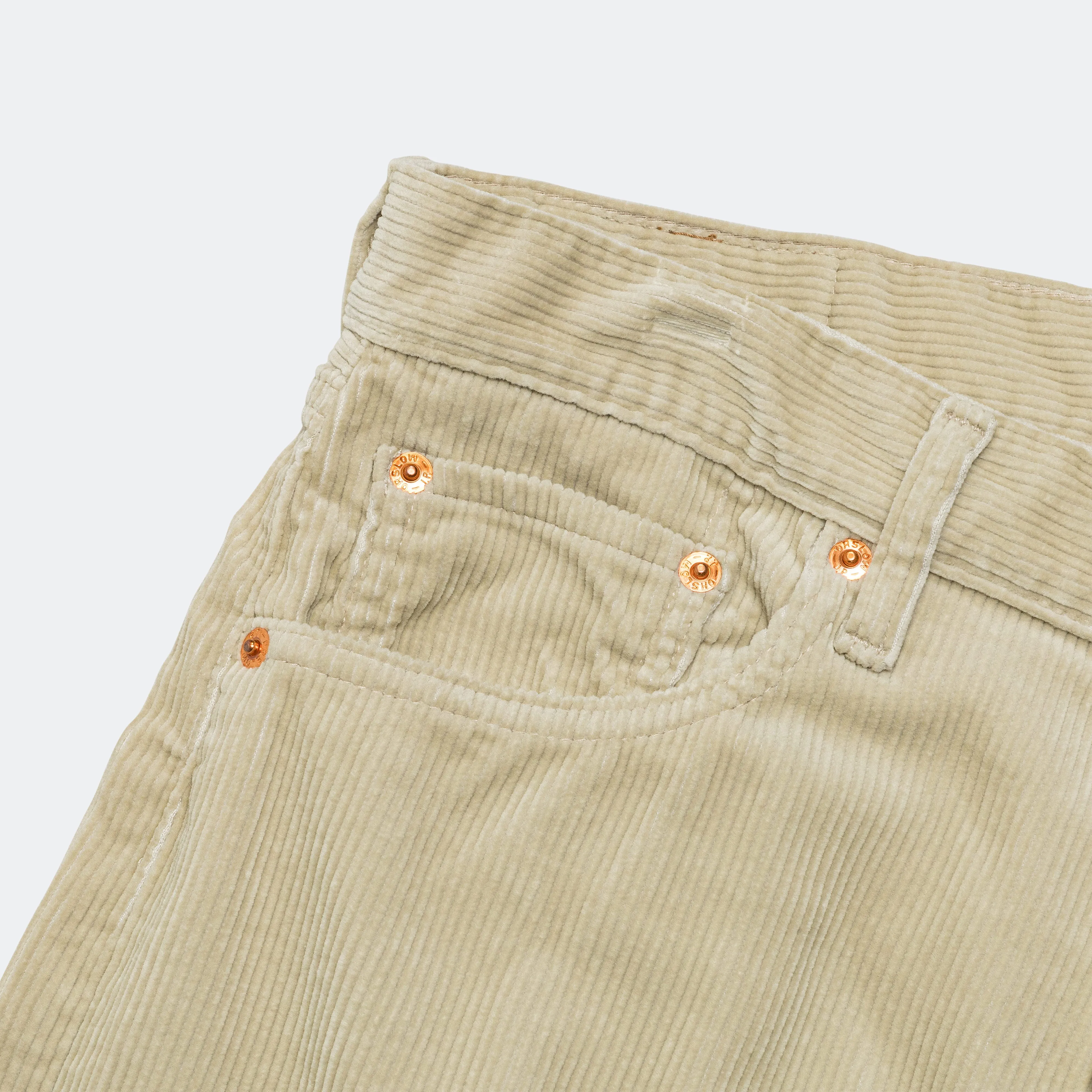 101 Dad's Ivory Corduroy Pants