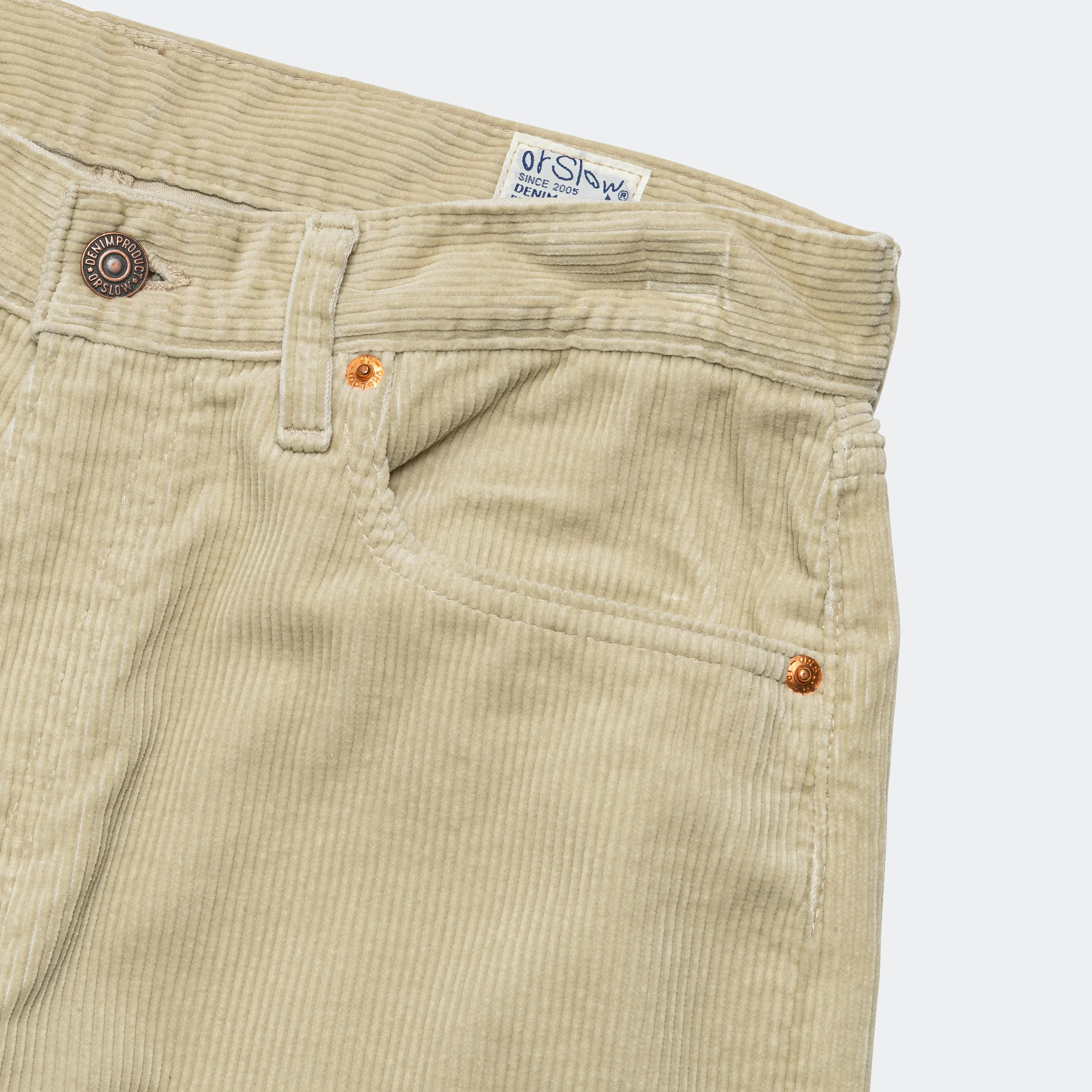 101 Dad's Ivory Corduroy Pants