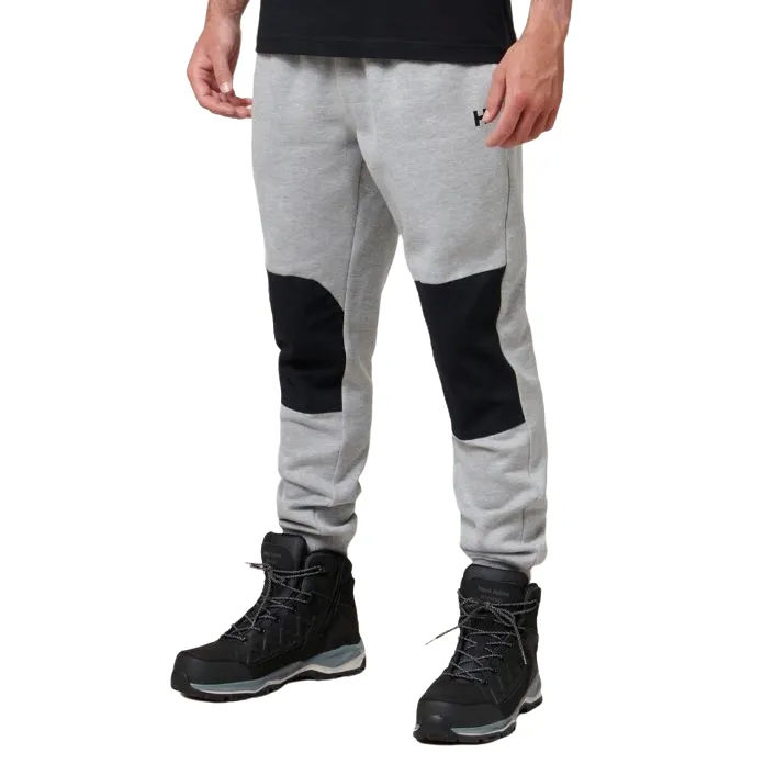 2 pack Men's Hard Yakka Xtreme Jogger Fleece Trackie Pant Grey