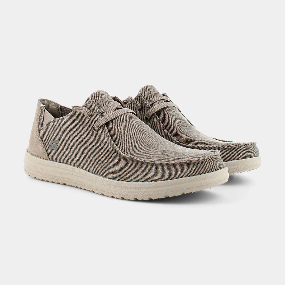 66387MELSON - RAYMONKHAKI CANVAS- MOCASSINI