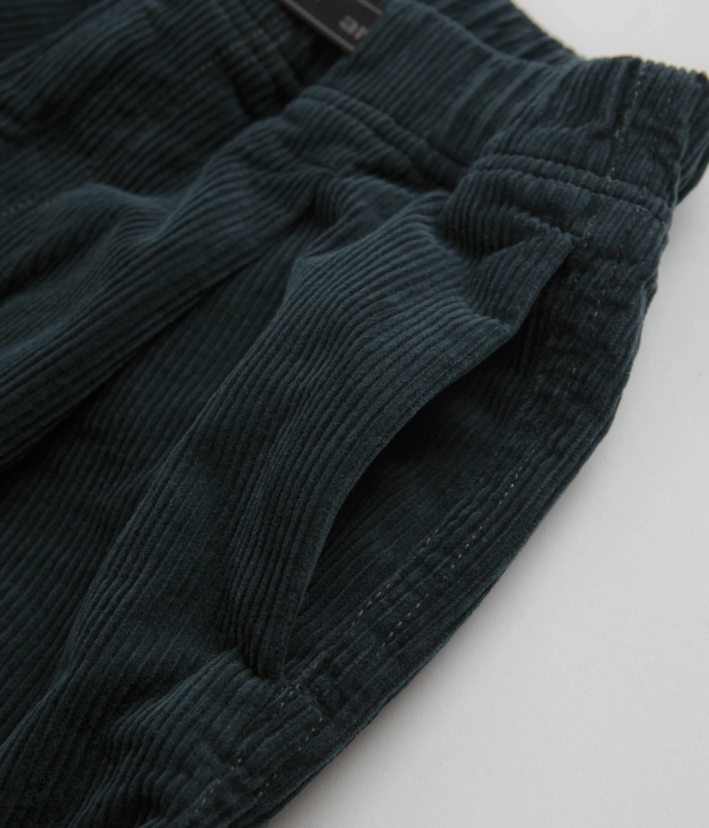 and wander Corduroy Pants - Blue Green, men's corduroy trousers, blue green corduroy pants