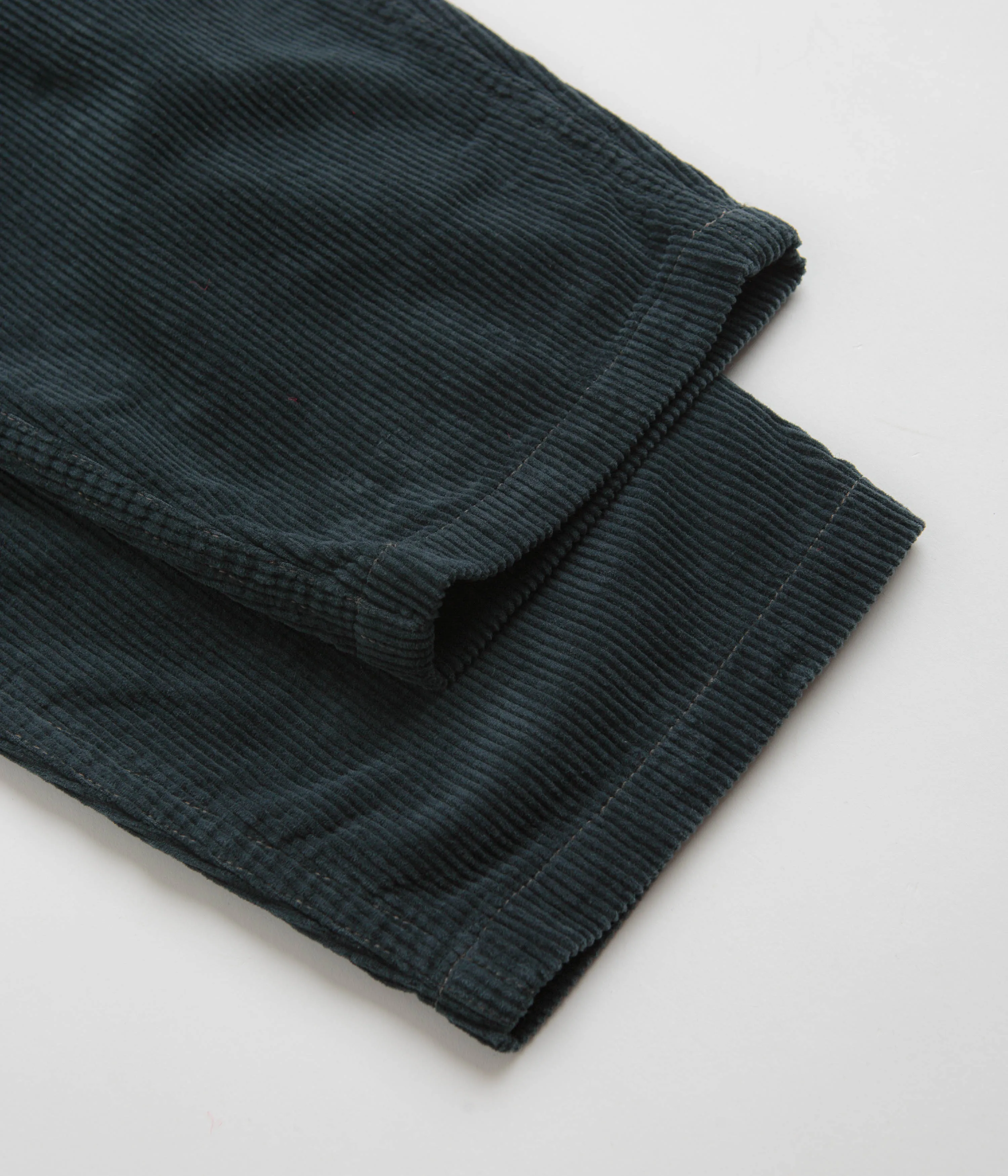 and wander Corduroy Pants - Blue Green, men's corduroy trousers, blue green corduroy pants