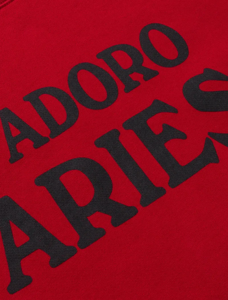 Aries Women's Red J'Adoro Aries Sweat