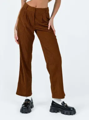 Arizona Brown Cord Pants