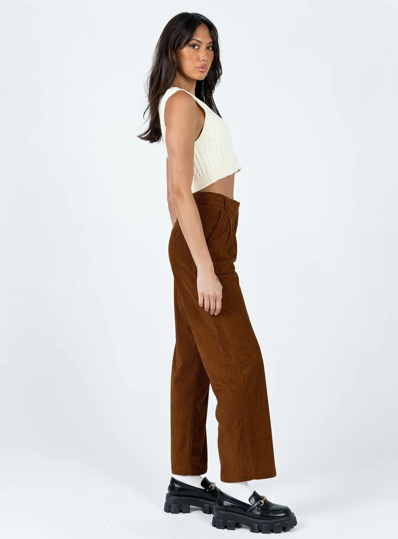 Arizona Brown Cord Pants