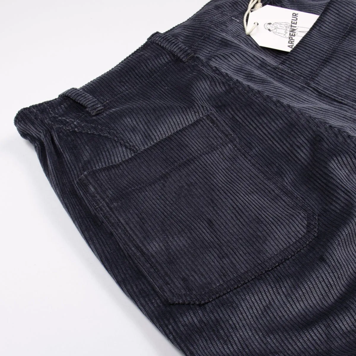 Arpenteur - Grey Heavy Corduroy Pétanque Work Pants - Shop now!