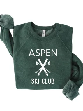 ASPEN Ski Club Bella Canvas Crew Neck Sweatshirt