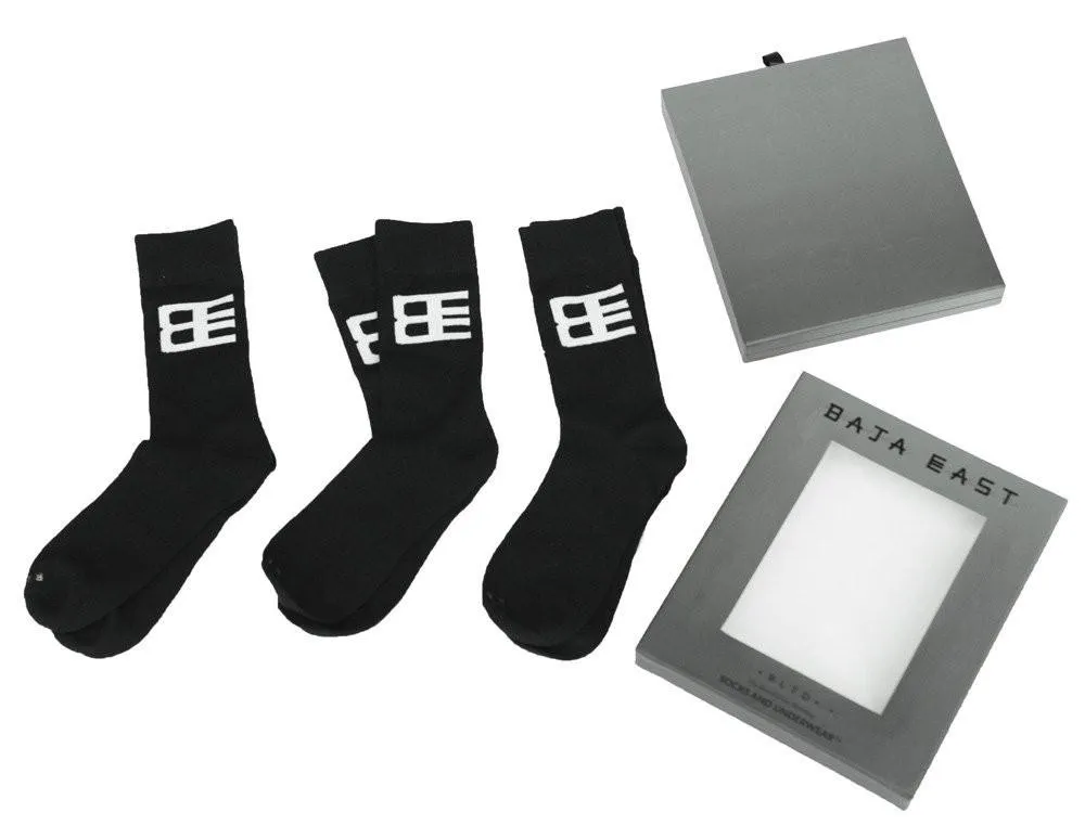 Baja East Unisex Socks Pack of 3