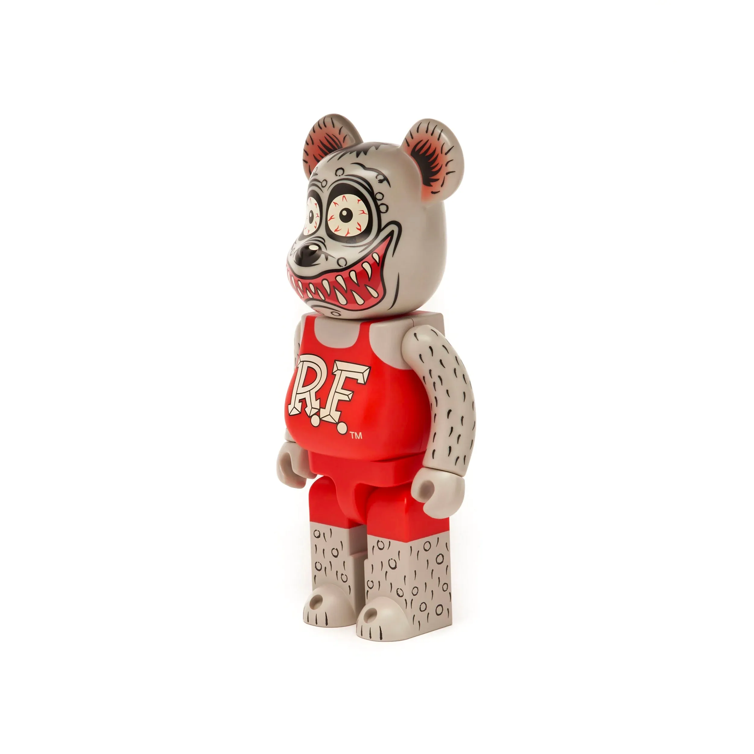 Bearbrick Rat Fink Gray 100% and 400% - Google SEO optimized version