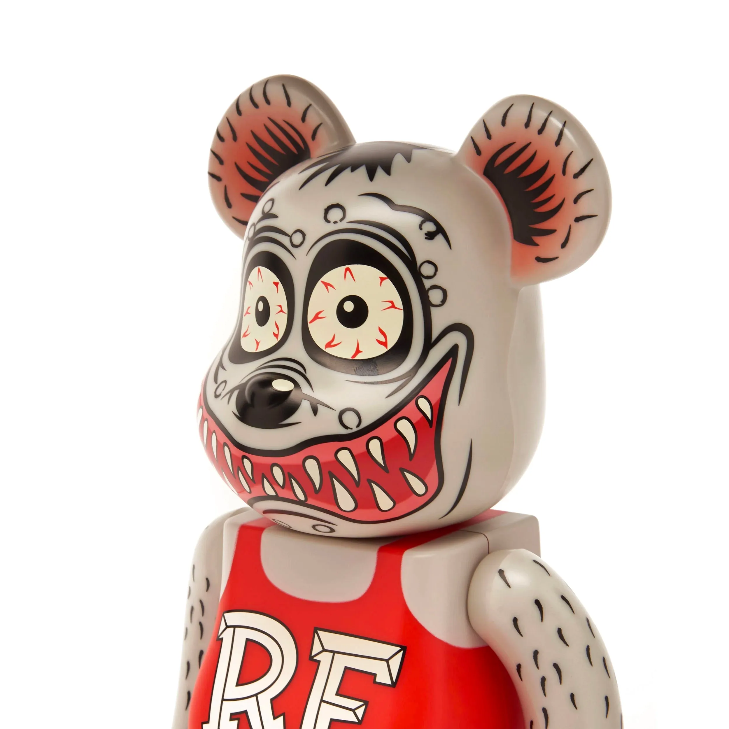 Bearbrick Rat Fink Gray 100% and 400% - Google SEO optimized version