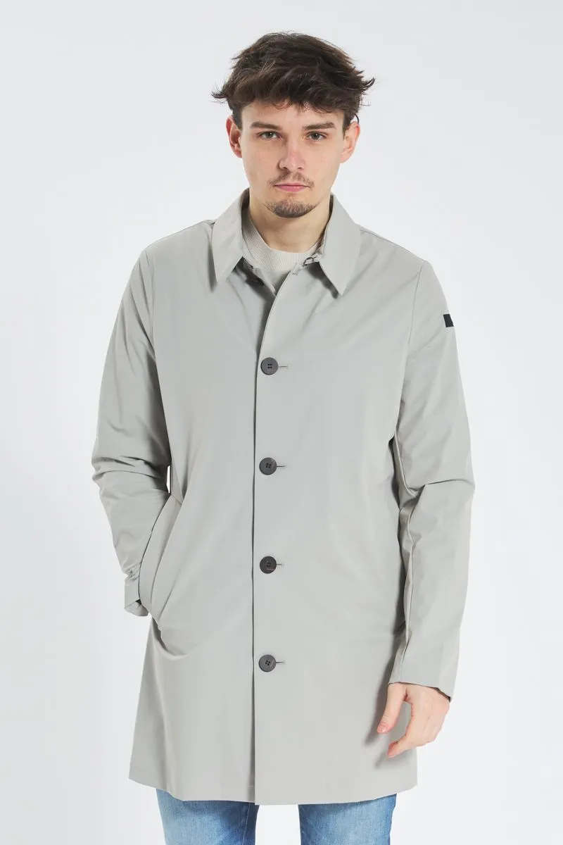 Beige Men's Trench Coat