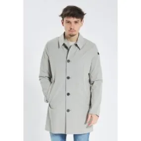 Beige Men's Trench Coat