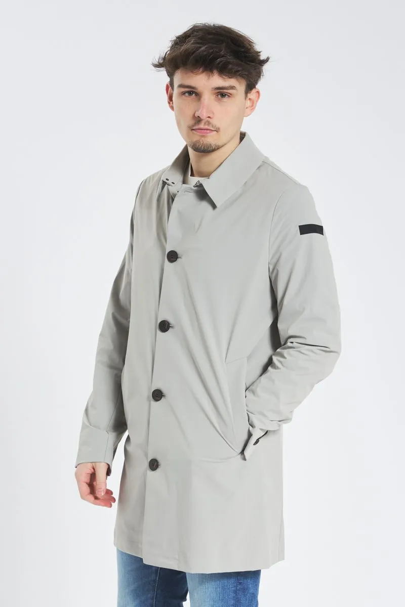 Beige Men's Trench Coat