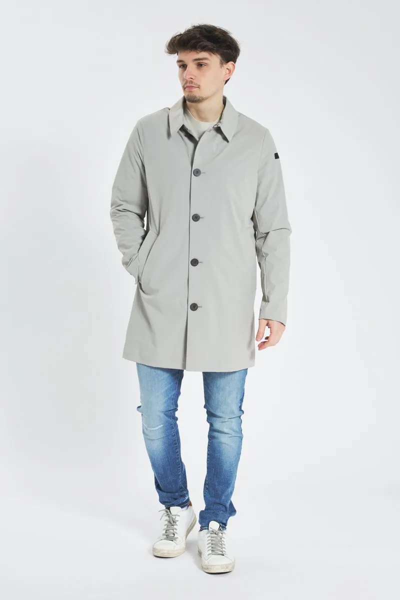 Beige Men's Trench Coat