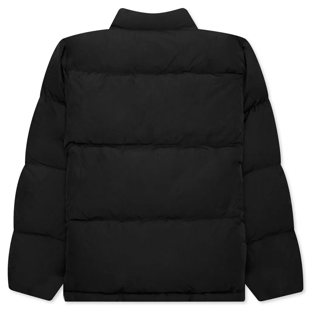 Black Nylon Down Puffer