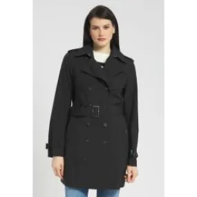 Black trench coat