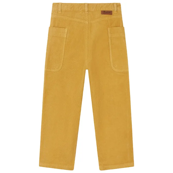 Bonpoint Kids' Yellow Gold Looping Pants