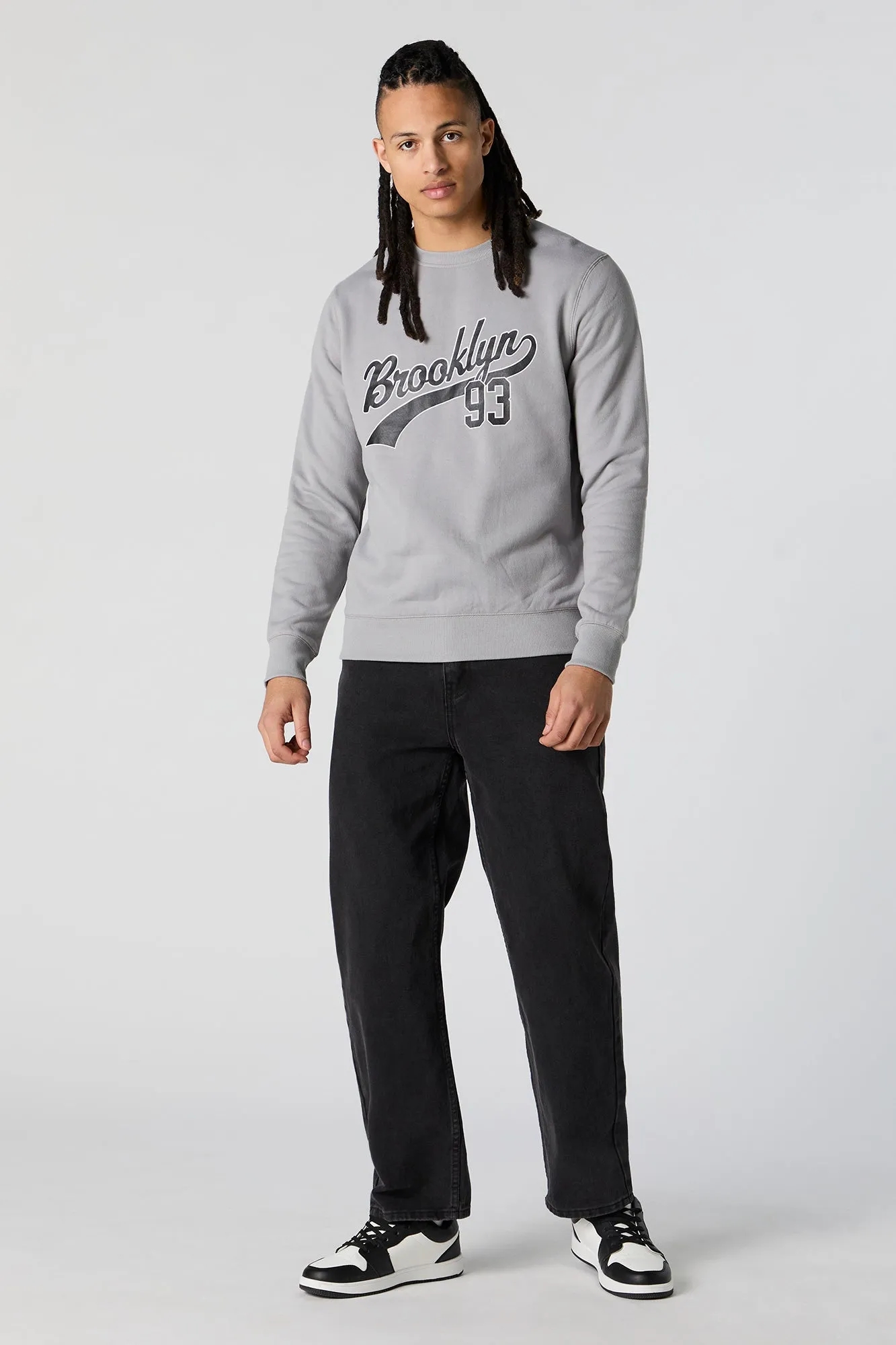 Brooklyn Graphic Fleece Sweatshirt for Google SEO.