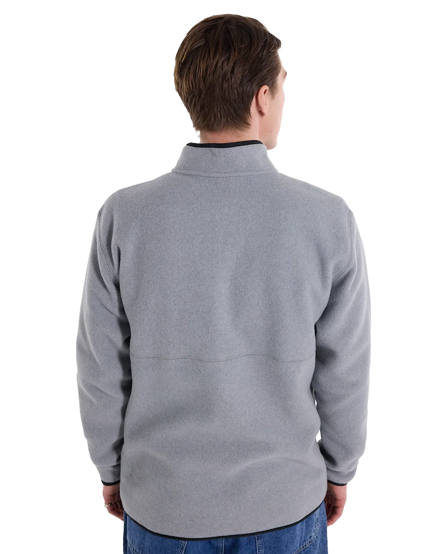 Burton Cinder Fleece Pullover for Men - Gray Heather