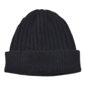 cableami Shaggy Dog Beanie Black