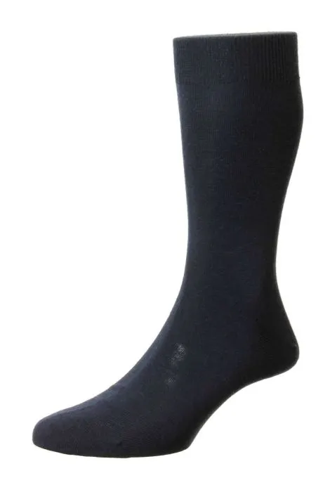 Camden Men's Merino Wool Flat Knit Socks