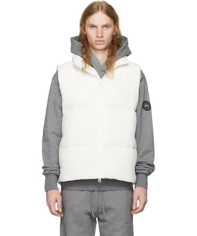 Canada Goose White White Disc Lawrence Down Vest