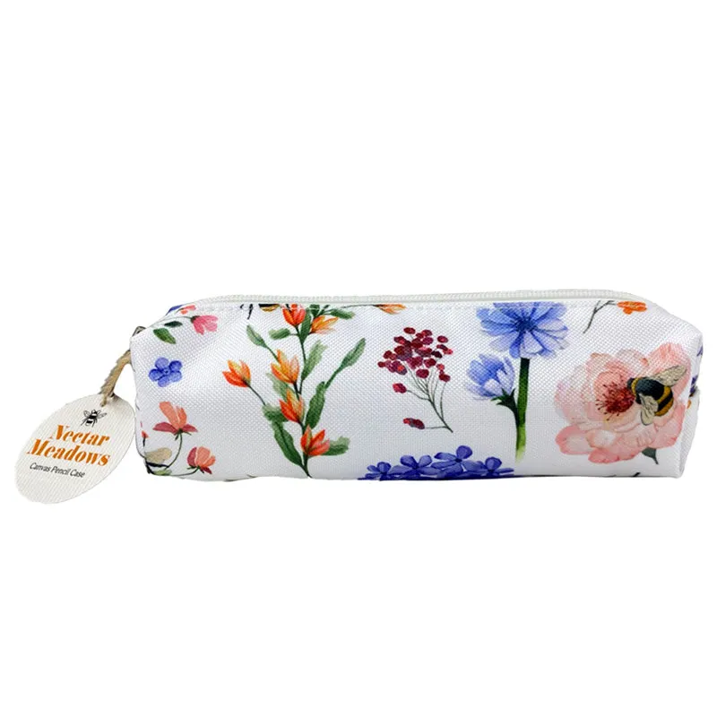 Canvas Pencil Case - Nectar Meadows PCASE57