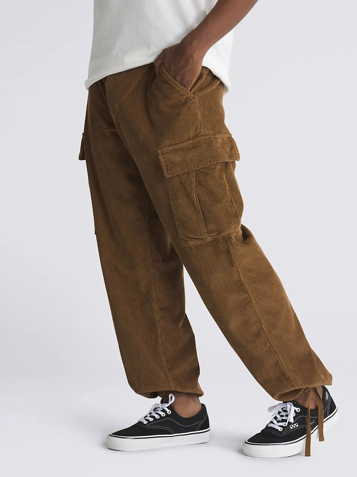 Cargo Pants with Loose Tapered Fit