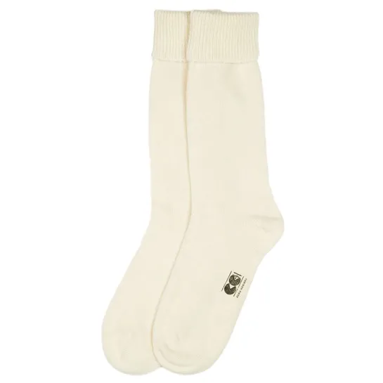 CC41 Wool Socks - Cream