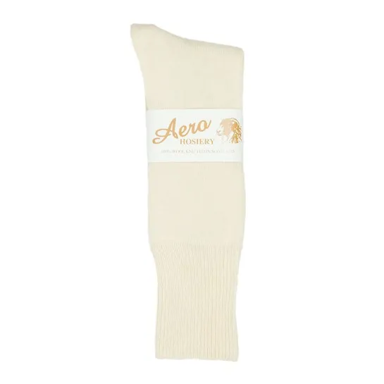 CC41 Wool Socks - Cream