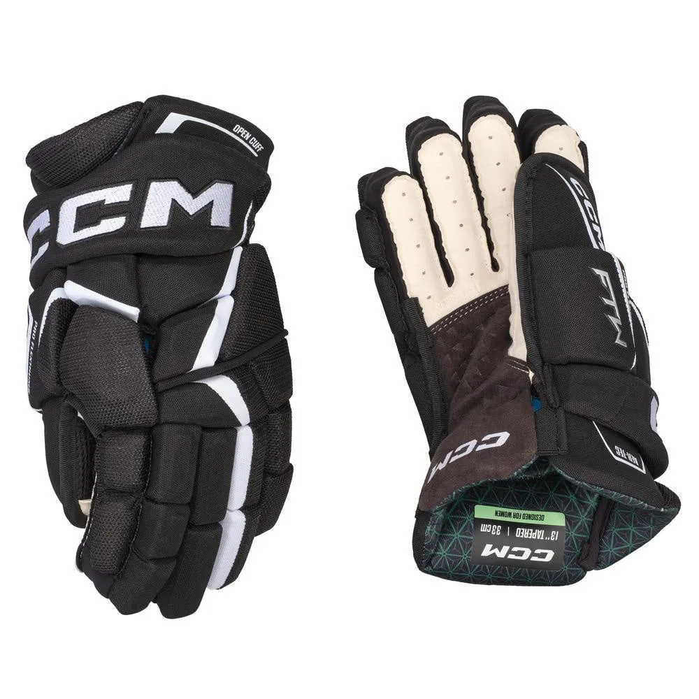 CCM JETSPEED FTW SENIOR WOMEN'S HOCKEY GLOVES