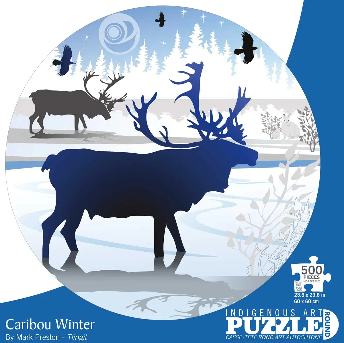 Challenging Caribou Winter Puzzle - Solve it Now!