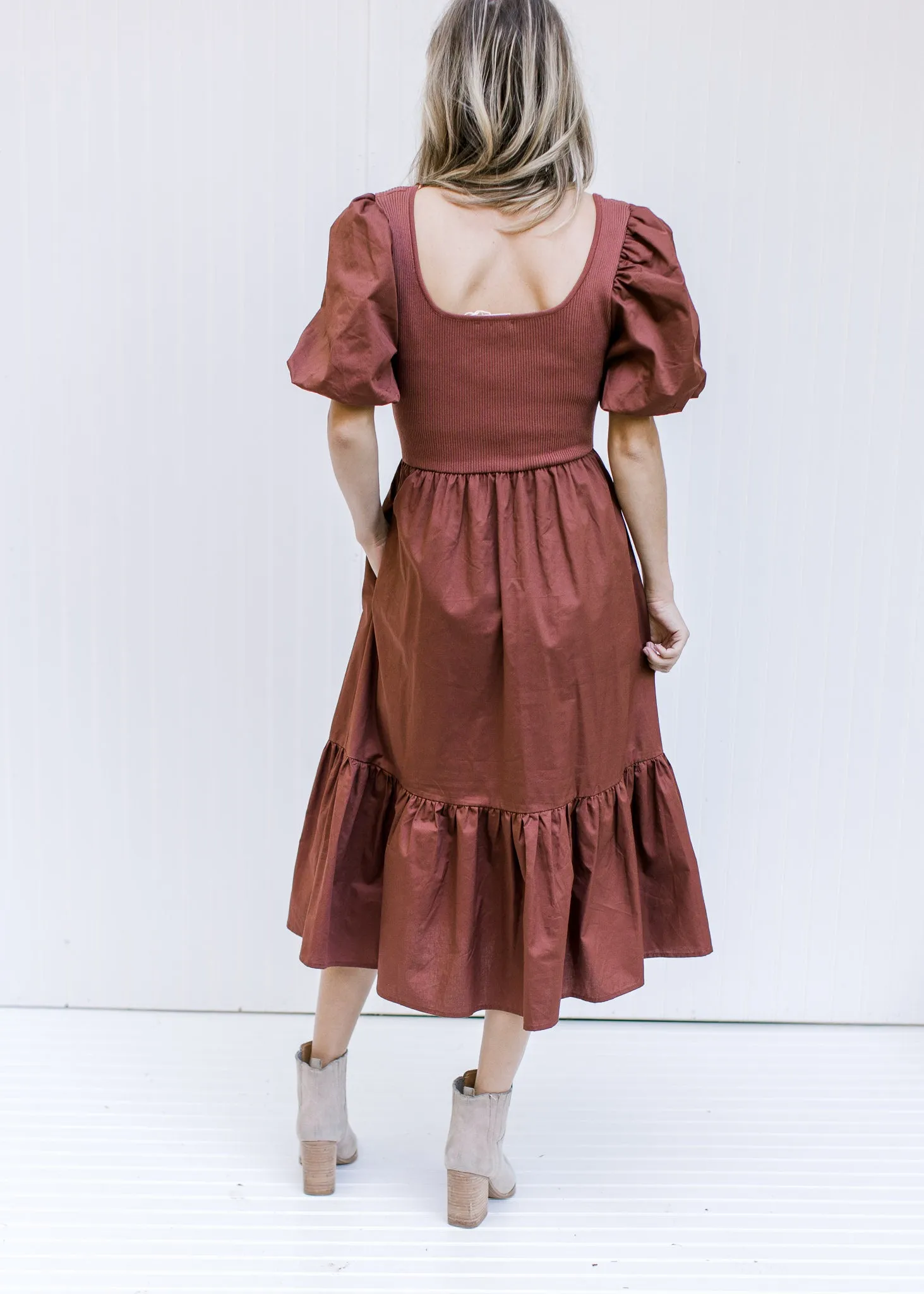 Cognac Winter Dress - Google SEO Friendly Result: Cognac Dress for Winter Fashion