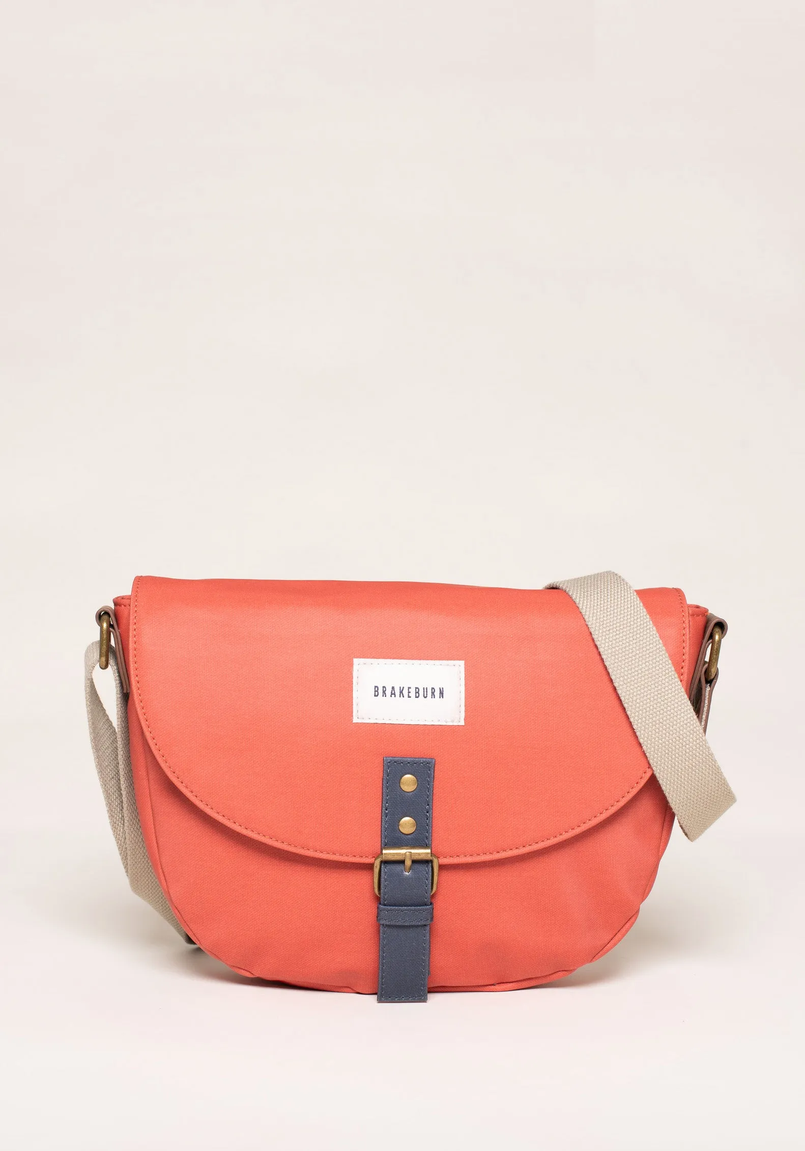 Colour Block Saddle Bag