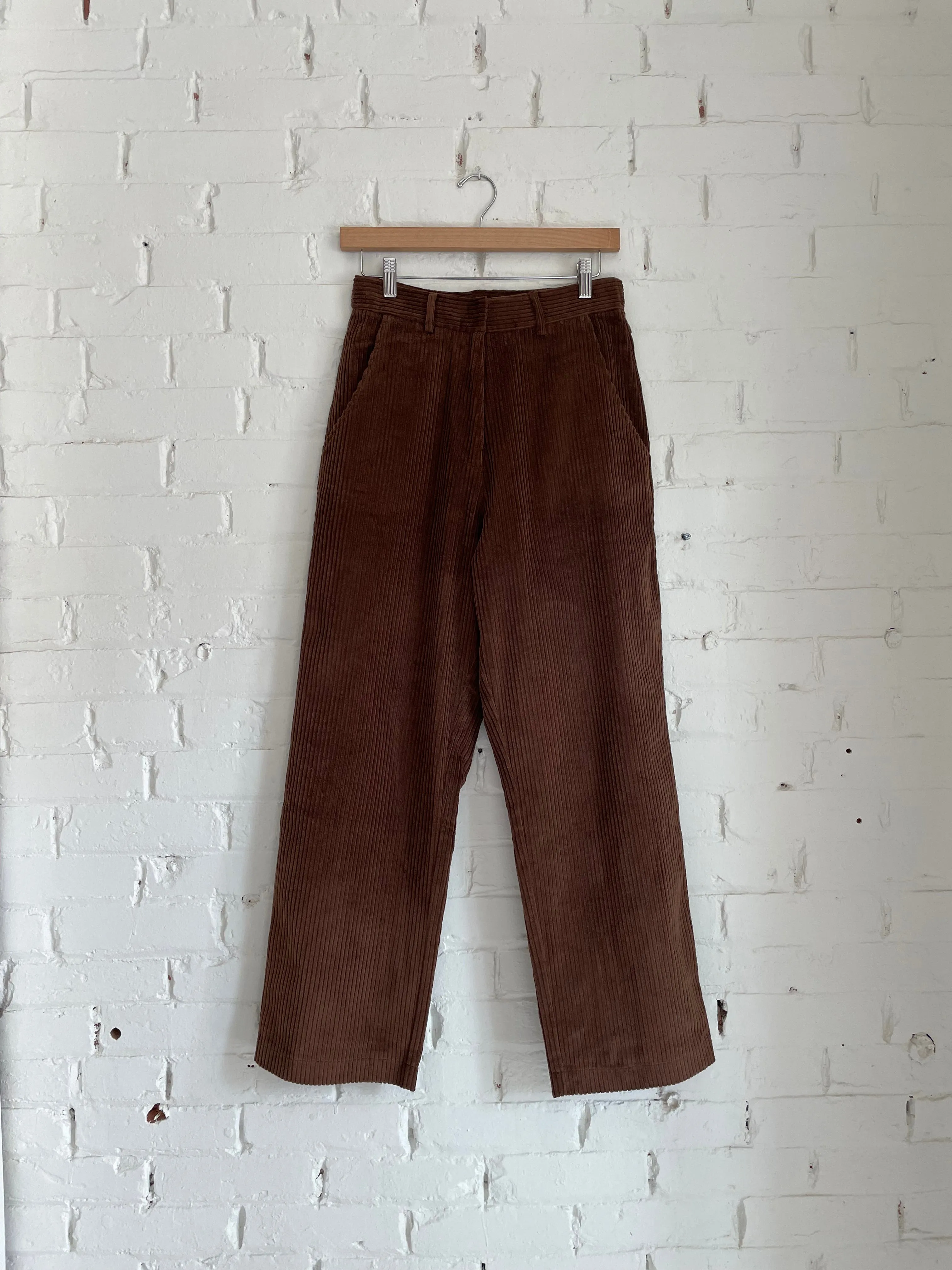 Corduroy Pants Sale - Straight Leg | Mijeong Park