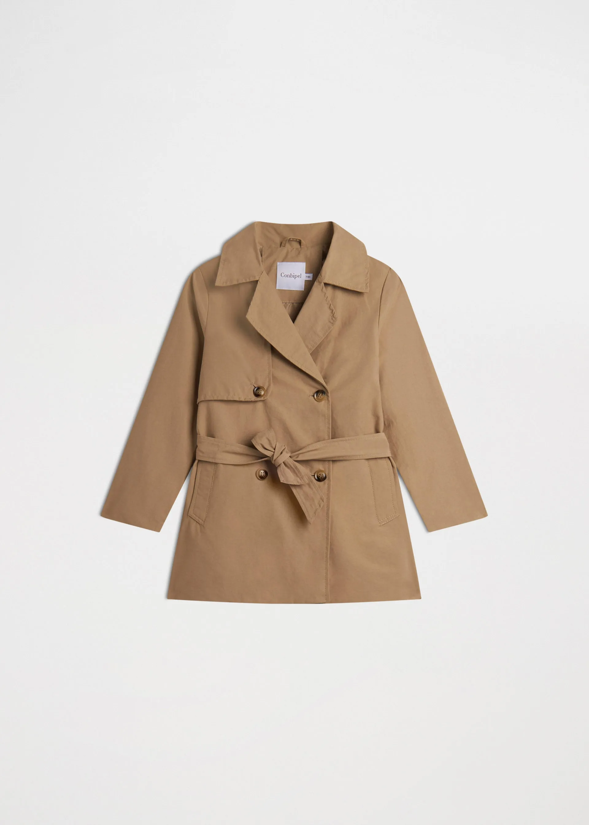 Cotton trench coat