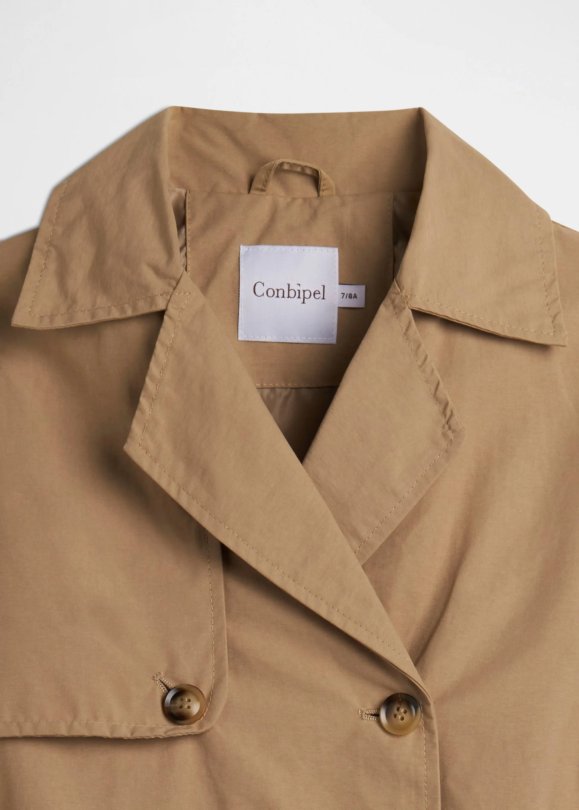 Cotton trench coat