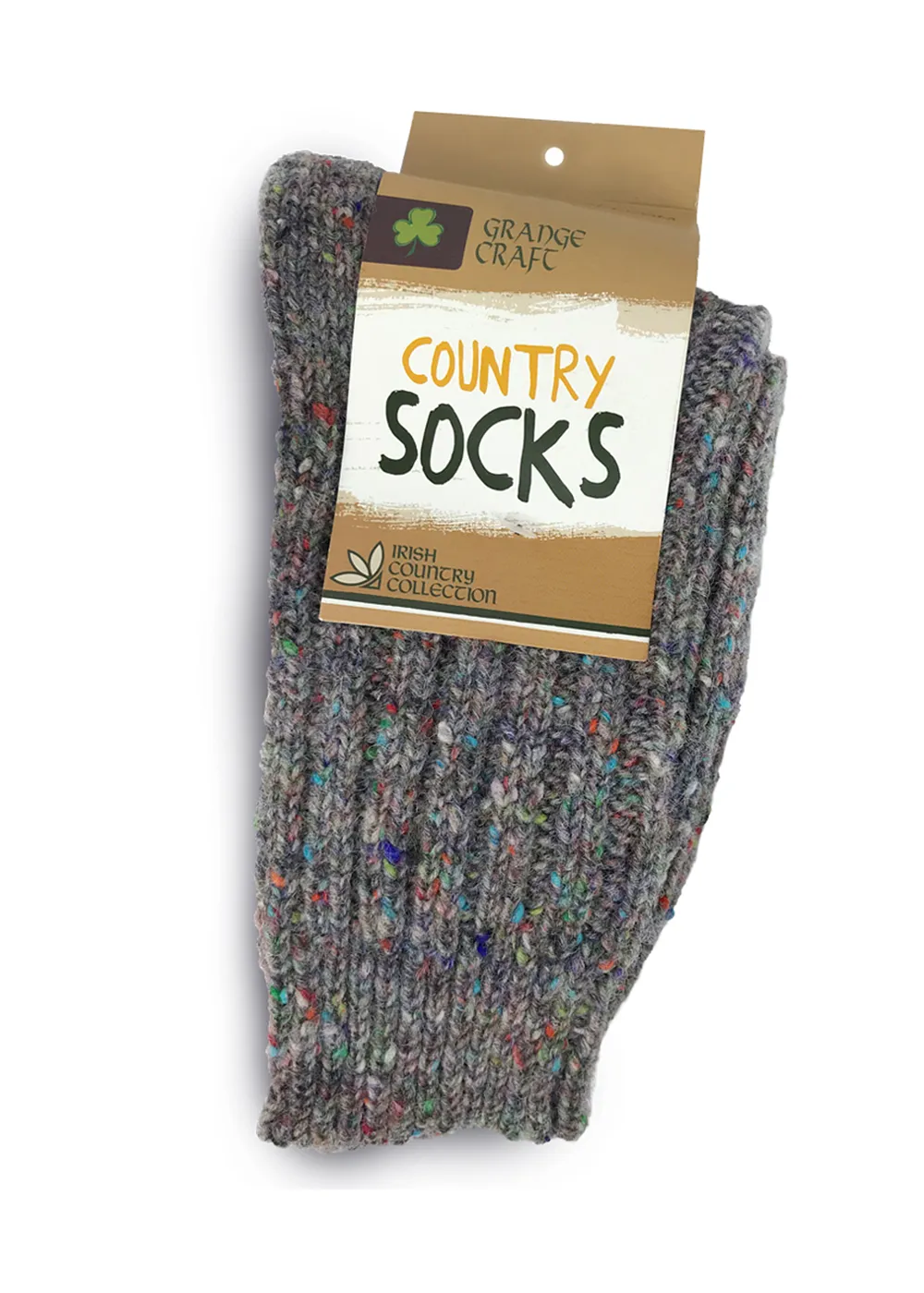 Country Irish Wool Socks - 100% Unisex