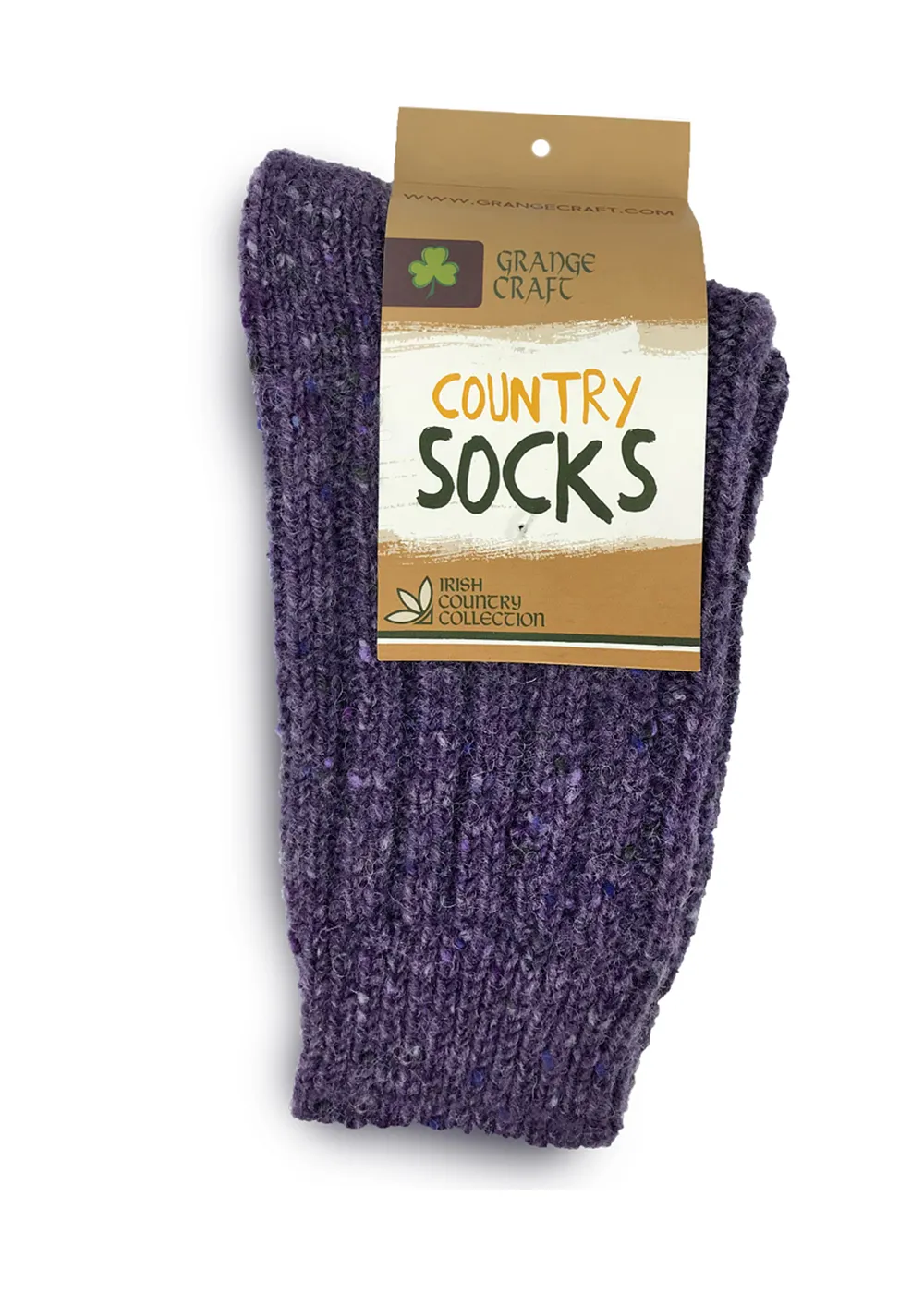 Country Irish Wool Socks - 100% Unisex