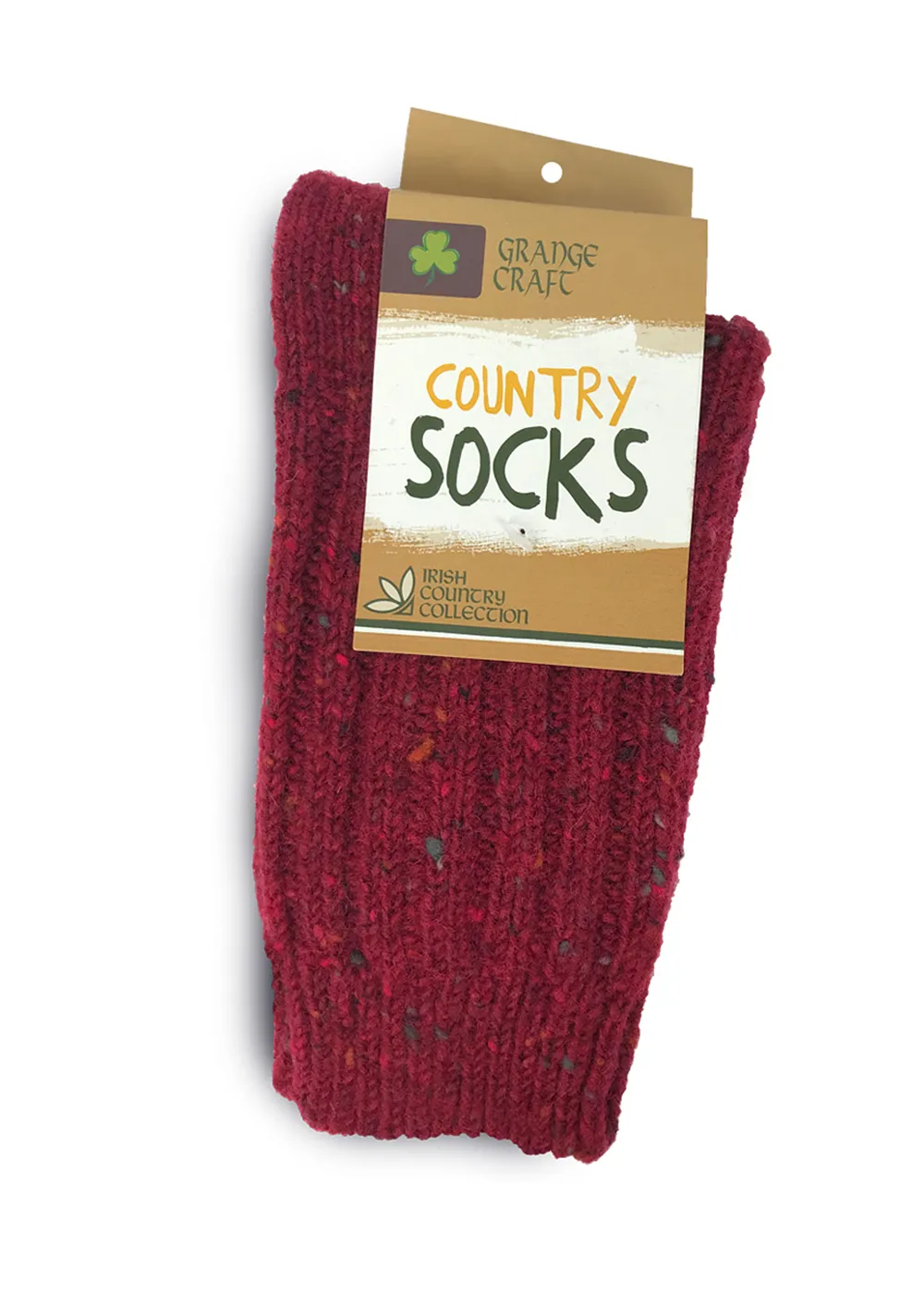 Country Irish Wool Socks - 100% Unisex