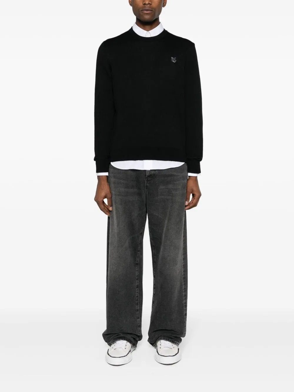 CREW-NECK WOOL SWEATER