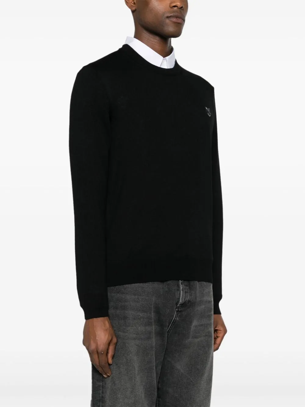 CREW-NECK WOOL SWEATER