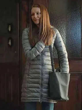 Darby Stanchfield Locke & Key Puffer Coat