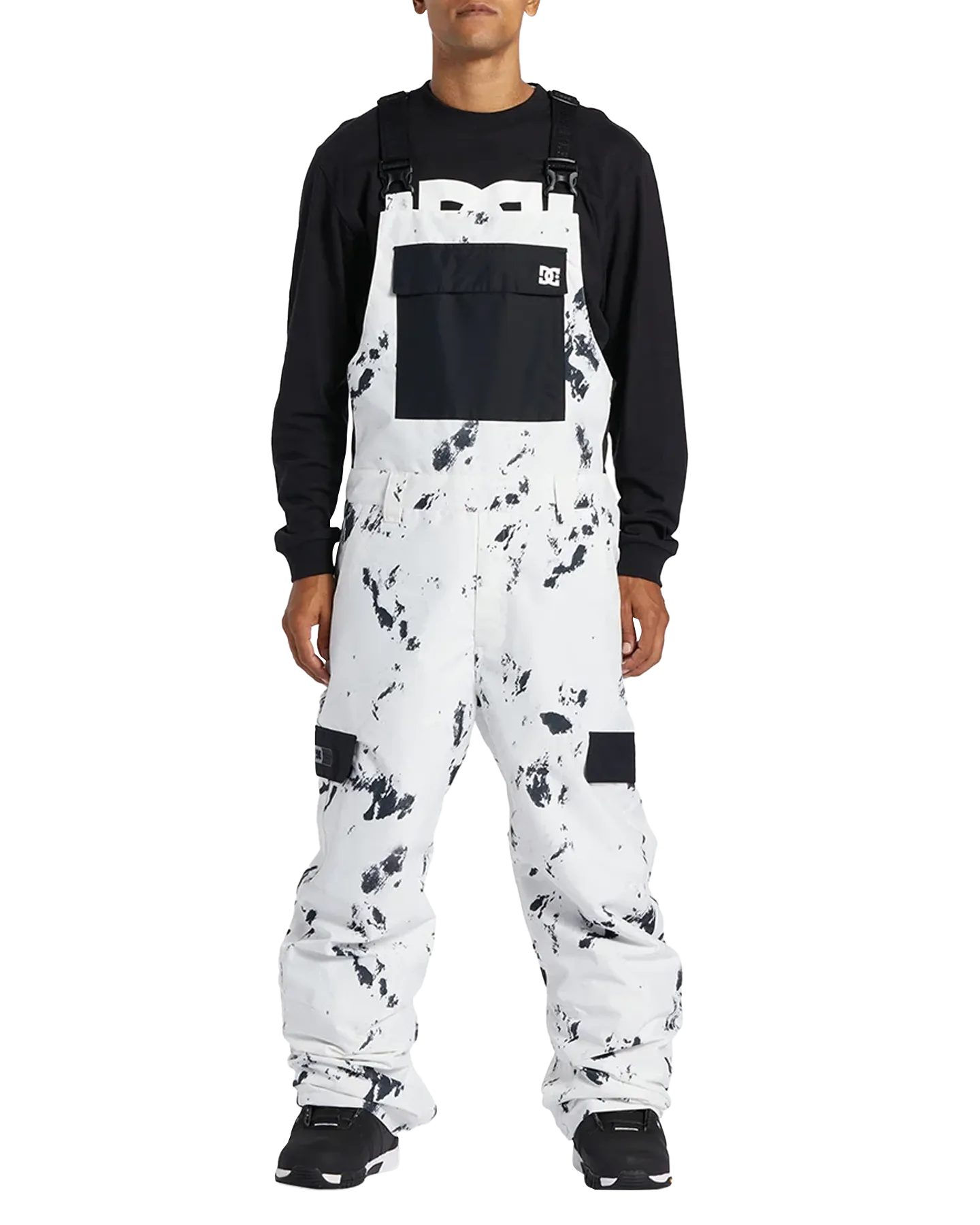 DC Technical Snow Bib Pants - Snow Camo