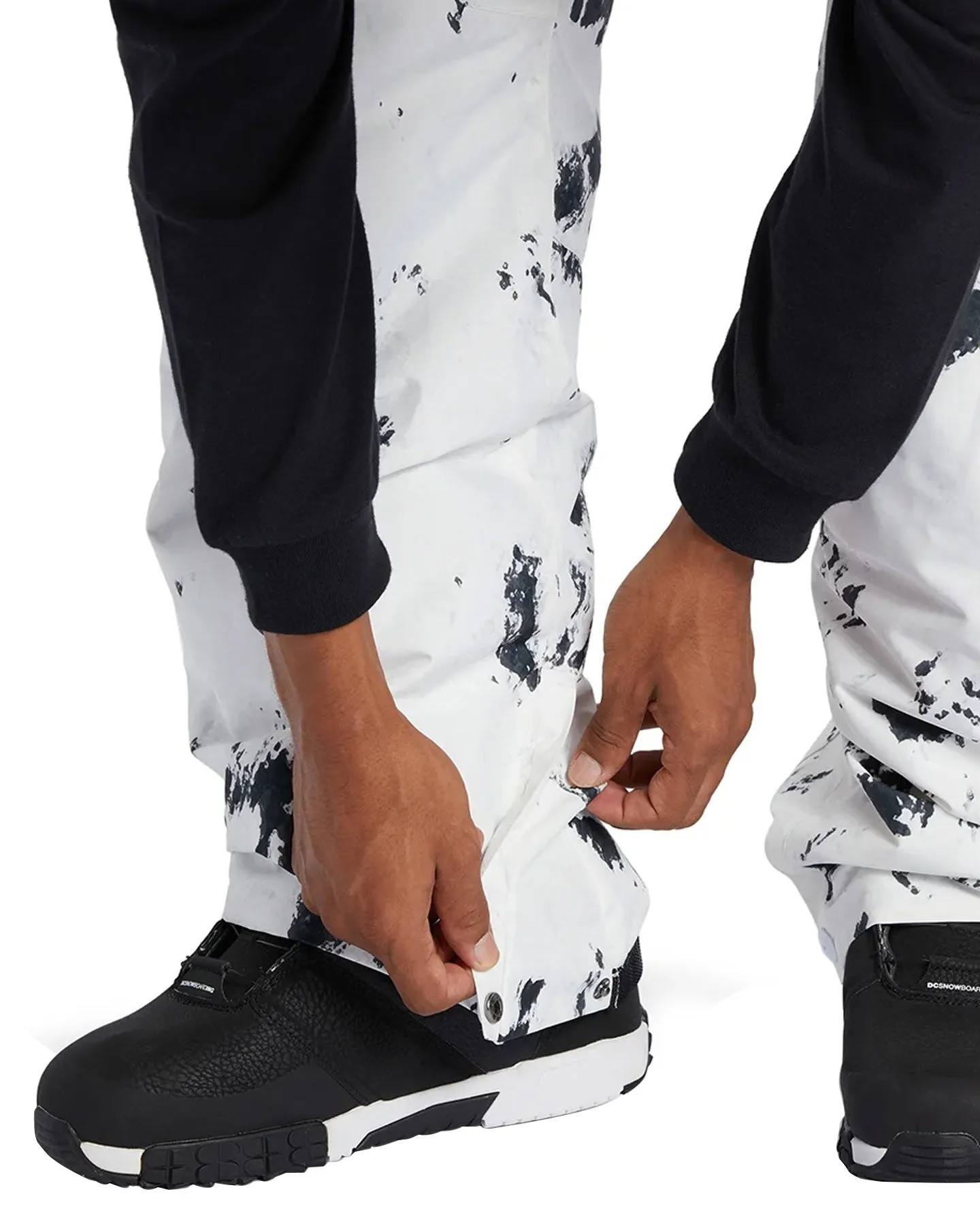 DC Technical Snow Bib Pants - Snow Camo