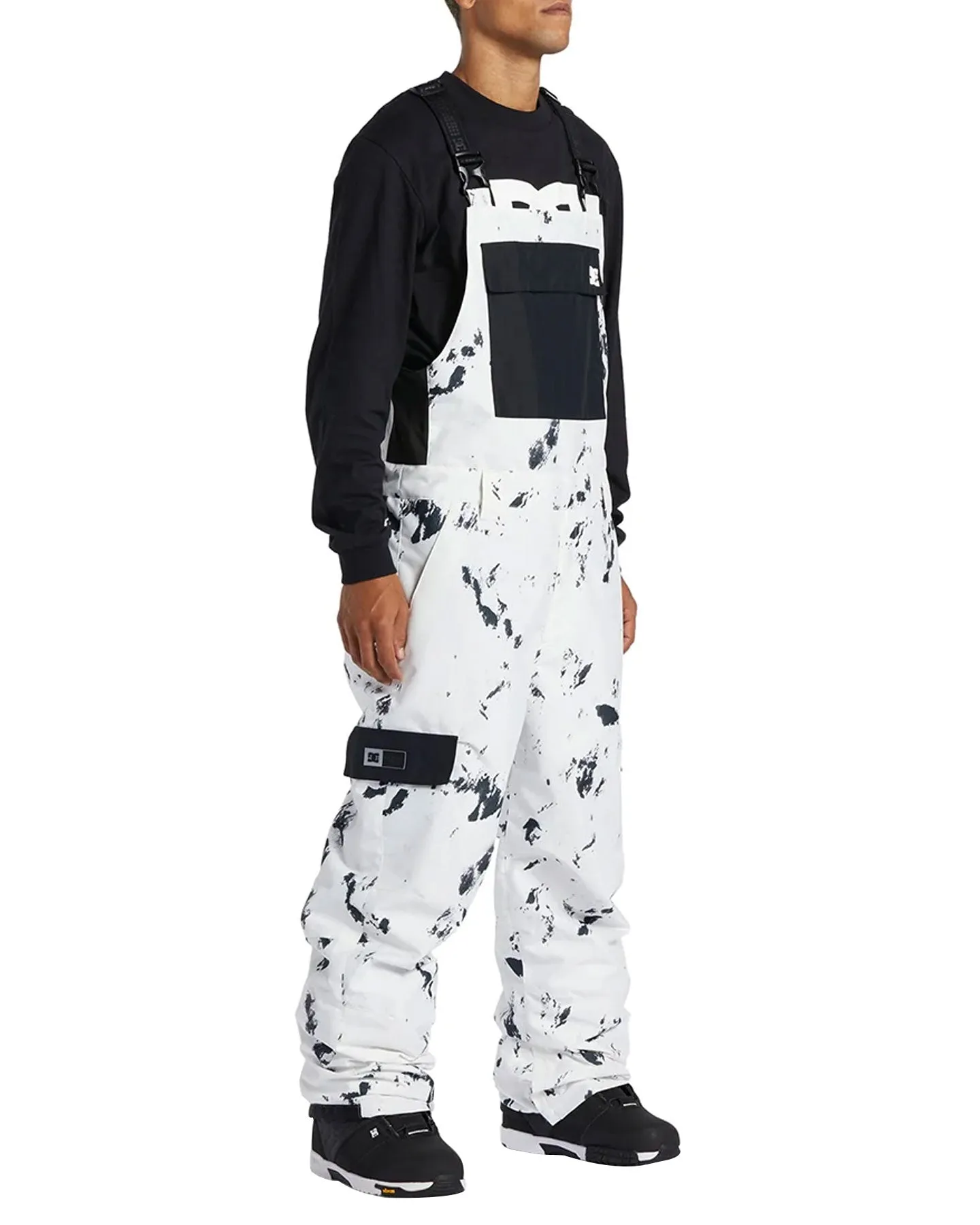 DC Technical Snow Bib Pants - Snow Camo